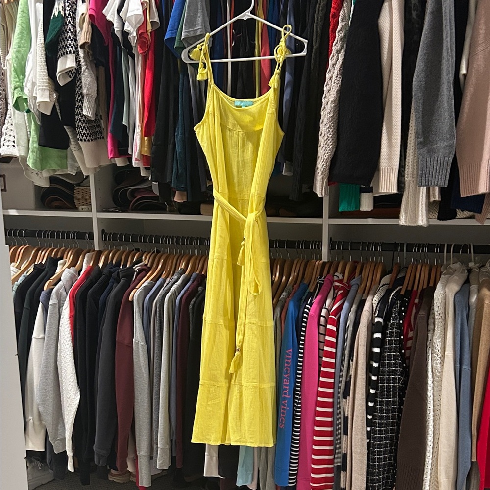Melissa Odabash Vibrant Yellow Maxi Dress